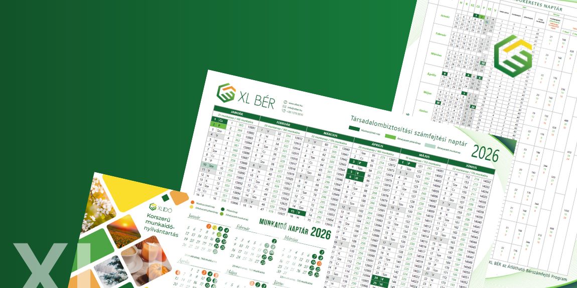 Munkaügyi naptárak 2026.